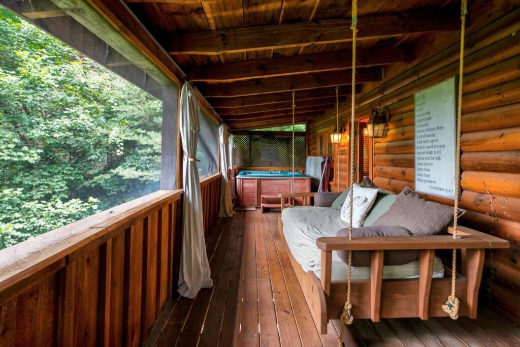 Nice View Fireplace, Hot Tub, Porch Bed, Private セバービル エクステリア 写真
