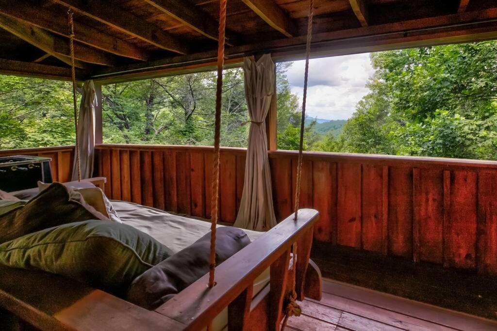 Nice View Fireplace, Hot Tub, Porch Bed, Private セバービル エクステリア 写真