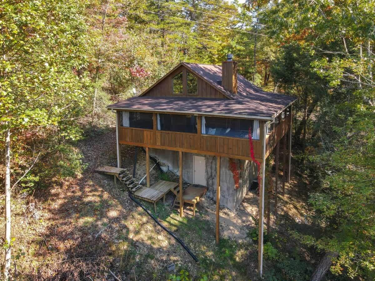 Nice View Fireplace, Hot Tub, Porch Bed, Private セバービル エクステリア 写真