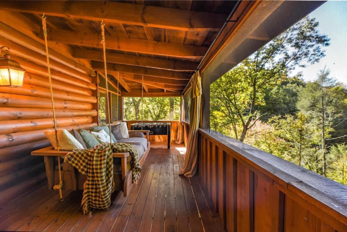 Nice View Fireplace, Hot Tub, Porch Bed, Private セバービル エクステリア 写真