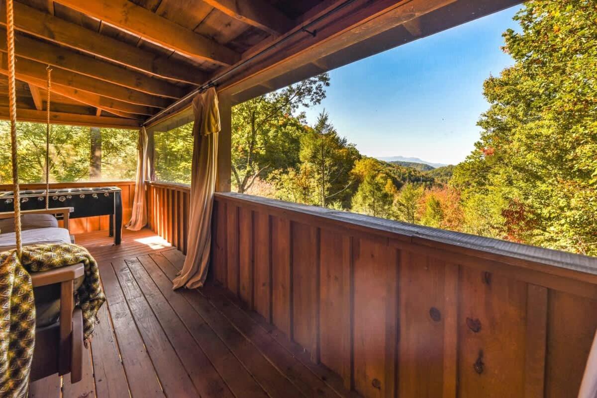 Nice View Fireplace, Hot Tub, Porch Bed, Private セバービル エクステリア 写真