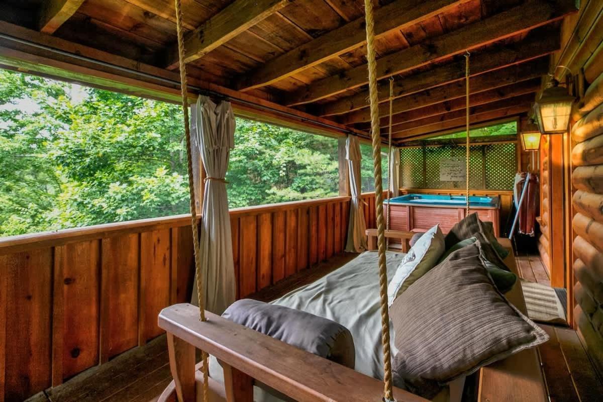 Nice View Fireplace, Hot Tub, Porch Bed, Private セバービル エクステリア 写真