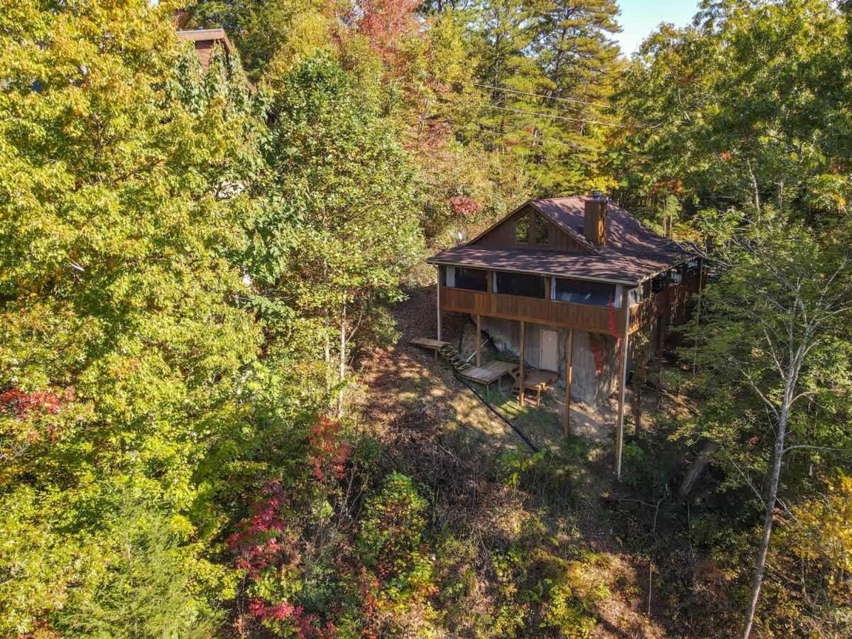 Nice View Fireplace, Hot Tub, Porch Bed, Private セバービル エクステリア 写真