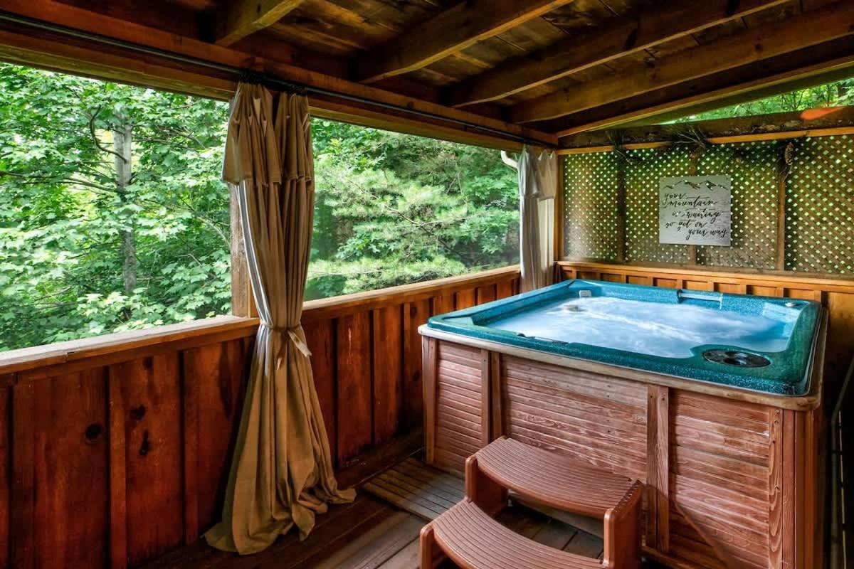 Nice View Fireplace, Hot Tub, Porch Bed, Private セバービル エクステリア 写真